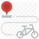 Fahrradweg  Symbol