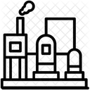 Stazione Di Raffineria Trattamento Degli Oli Usati Impianto Petrolifero Icon