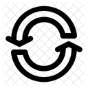 Actualiser Recharger Synchroniser Icône