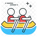 Rafting Ícone