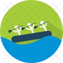 Rafting Sport Water Icon