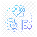 Retrieval Augmented Generation Large Language Models Content Generation Icon