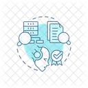 Retrieval Augmented Generation Large Language Models Content Generation Icon