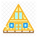 Rahmen Kabine Holz Symbol