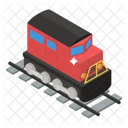 Rail Transport  Icon