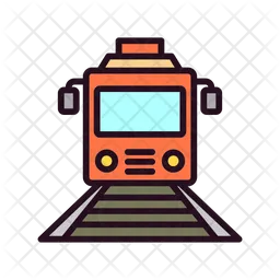 Rail Transport  Icon