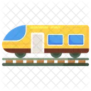 Subway Electric Train Tram Icon