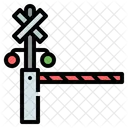 Railroad Barrier  Icon