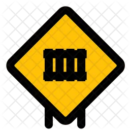 Railroad Crossing  Icon