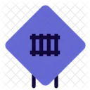 Railroad Crossing  Icon