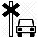 Railroad Crossing Icon