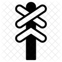 Railroad crossing  Icon