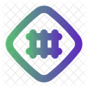 Railroad Railway Rail Sign Icon