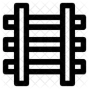 Railroad Train Track Icon