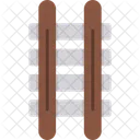 Railroad Railway Rail 아이콘