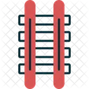 Railroad Railway Rail 아이콘