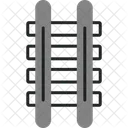 Railroad Railway Rail 아이콘