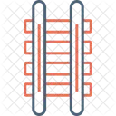 Railroad Railway Rail 아이콘