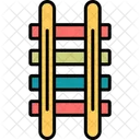 Railroad Railway Rail 아이콘