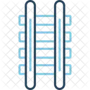 Railroad Railway Rail 아이콘