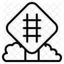 Railroad sign  Icon