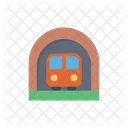 Railway Train Subway Icon
