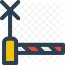 Railway Barrier  Icon