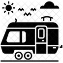 Railway Bus Railway Path Train Station Icon