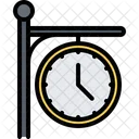 Railway Clock Hanging Clock Time Icon