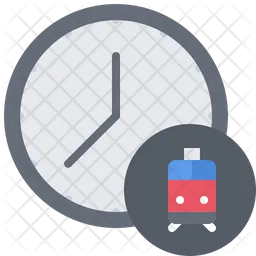 Railway Clock  Icon