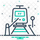Railway Crossing  Icon