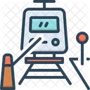 Railway Crossing  Icon