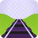 Railway Railroad Rail Line Icon