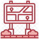 Railway Map  Icon