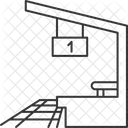 Railway Platform  Icon