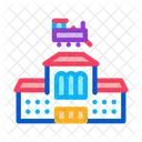 Railway Station Rail Icon