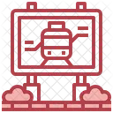 Railway Station  Icon