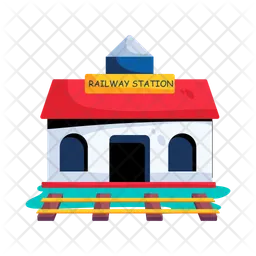 Railway Station  Icon