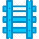 Train Tracks Railroad Icon
