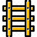 Train Tracks Railroad Icon