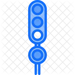 Railway Traffic Light  Icon