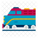 Railway Train Train Rail Icône