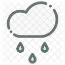 Rain Drizzle Raining Icon
