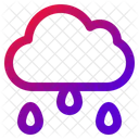 Cloud Rain Downpour Icon