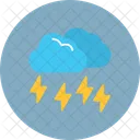Rain Thunder Weather Icon