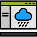 Rain Precipitation Shower Icon