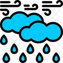 Rain Rainfall Showers Icon