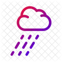 Rain Cloud Downpour Icon