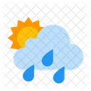 Cloud Forecast Showers Icon