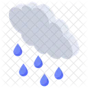 Nature Weather Drizzling Icon